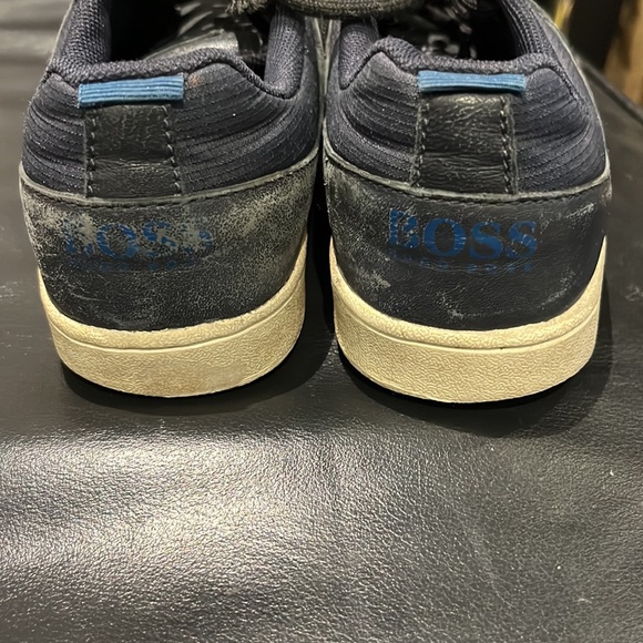 Leather kids Boss Sneakers - Picture 5 of 6